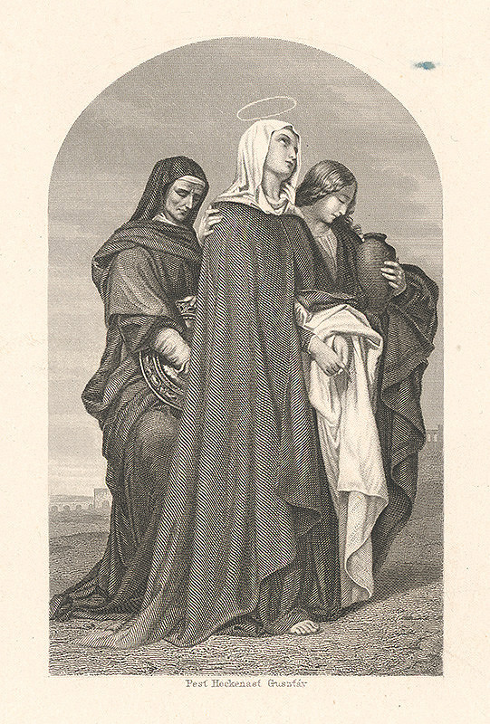 Gustáv Heckenast – Mária a dve ženy