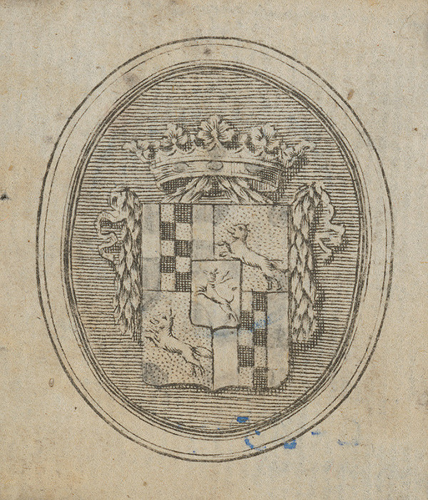 Stredoeurópsky grafik z prelomu 17. a začiatku 18. storočia – Erb