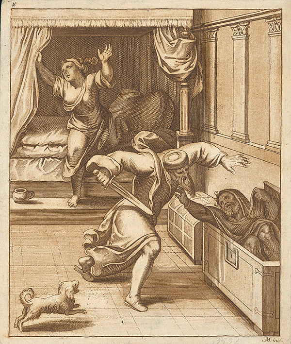 Stredoeurópsky grafik zo 17. storočia – Žiarlivosť