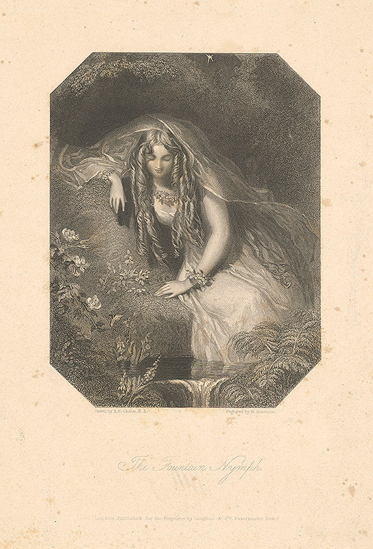 Alfred Edward Chalon, John Henry Robinson – Vodná nymfa 