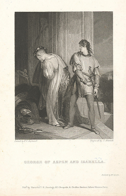 Francis Philip Stephanoff, John Mitchel – Georg of Apsen a Izabella