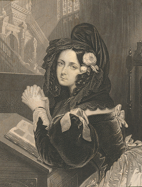 Stredoeurópsky grafik z 19. storočia – Ave Maria 