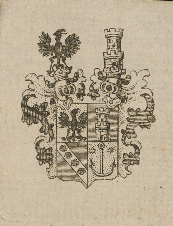 Stredoeurópsky grafik z 18. storočia – Erb