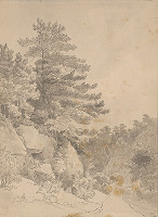 Rudolf Lang – Horská krajina 