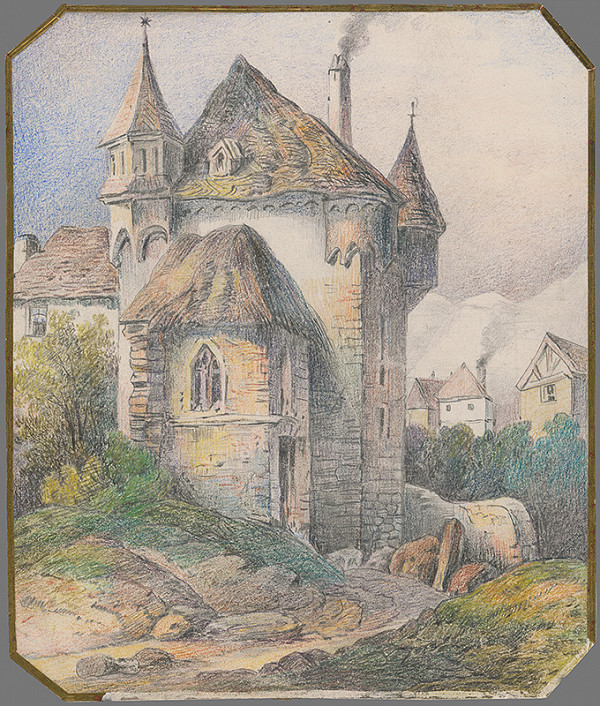 Stredoeurópsky grafik z 19. storočia – Vstupná brána