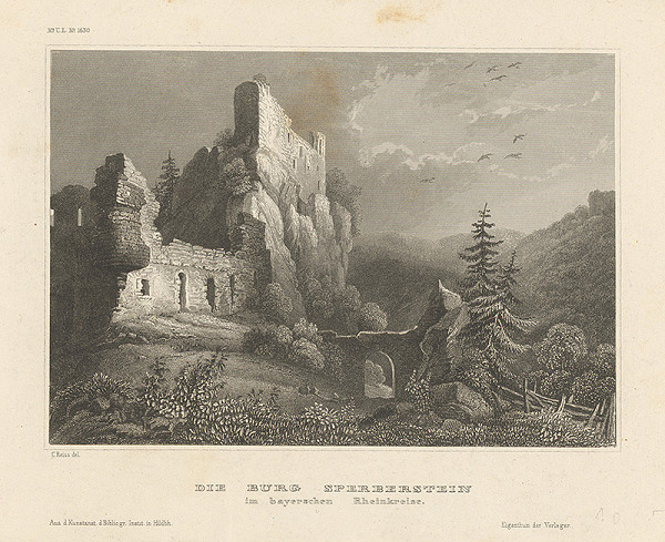 Carl Reiss – Zrúcaniny hradu Sperberstein