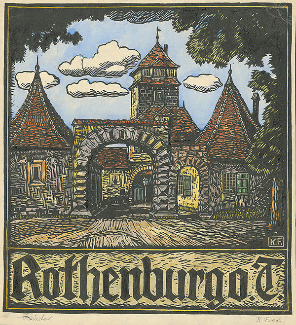 Karol Frech – Rothenburgo - titulný list