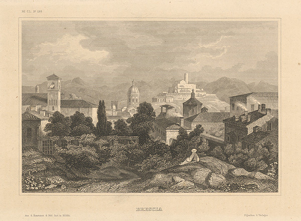 Stredoeurópsky grafik z 19. storočia – Brescia