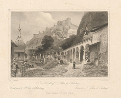 Johann Fischbach, Kaspar Ulrich Huber – Cintorín Sv. Petra v Salzburgu 