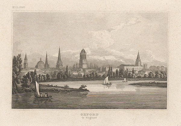 Stredoeurópsky grafik z 19. storočia – Oxford