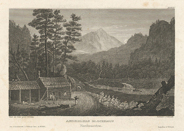 Ernst Friedrich Grünewald, Throloppe – Dom prisťahovalca v severnej Amerike