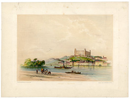 George Edwards Hering, Albert Henry Payne – Pohľad na Bratislavu z juhu 