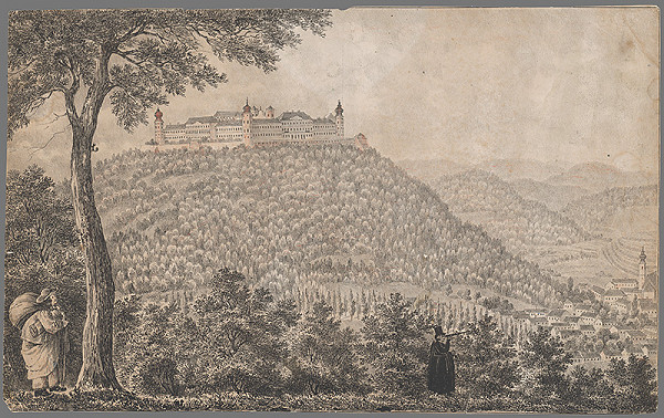 Stredoeurópsky grafik z 19. storočia – Benediktínsky kláštor Stift Göttweig