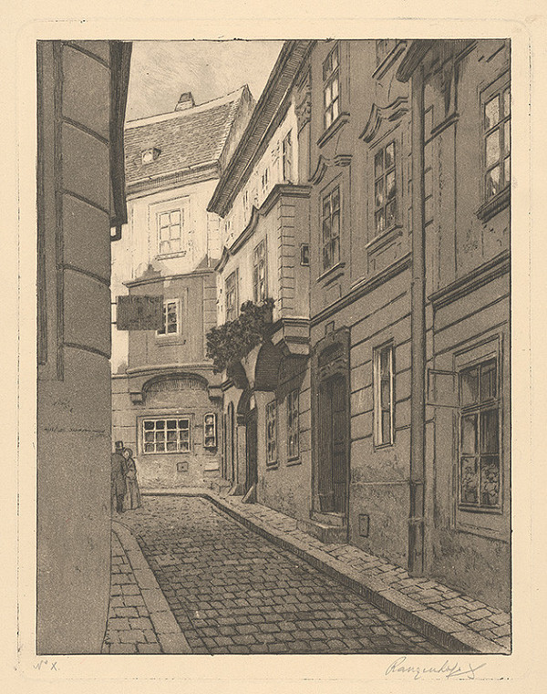 Emil Ranzenhofer – Zámočnícka ulica v Bratislave