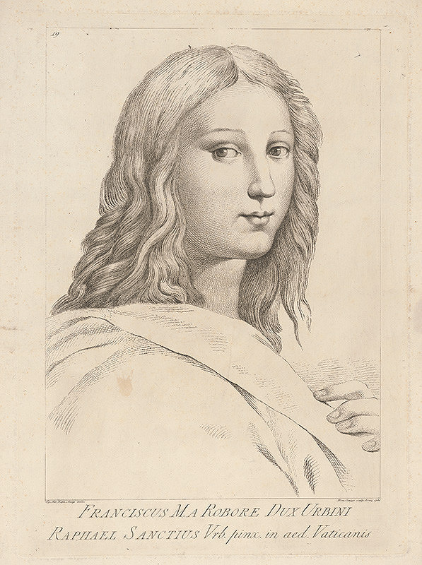 Anton Raphael Mengs, Domenico Cunego, Raffael – František Robore - knieža z Urbine 