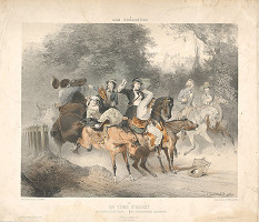 Eugène Charles François Guérard – Prerušená prechádzka 