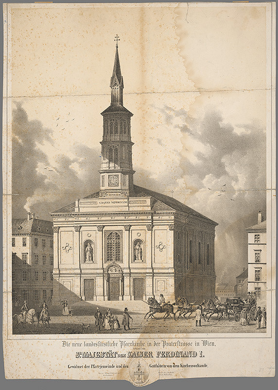 Anton Rothmüller, Karl Rösner – Farský kostol na Práterskej ulici 