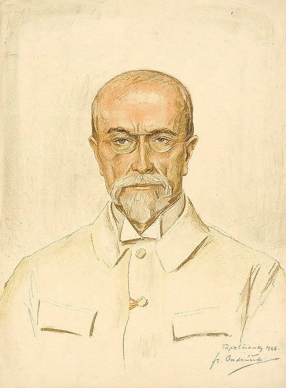 František Ondrúšek – Portrét Masaryka