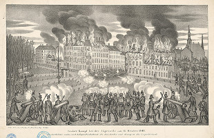 Heinrich Gerhart – Boj pri Jägerzeile vo Viedni 