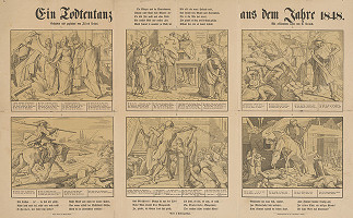 F. A. Brockhaus, Alfred Rethel, Robert Reinick, Georg Wigand – Šesť výjavov tanca smrti 