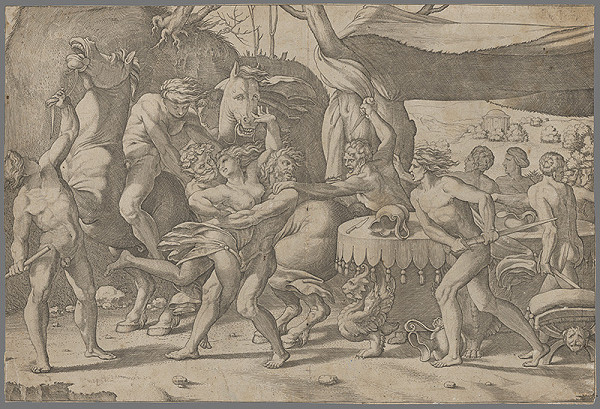 Stredoeurópsky grafik zo 17. storočia – Únos 