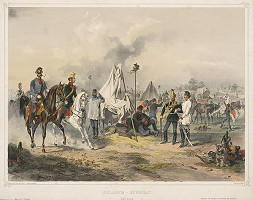 Joseph Heicke – Hulánsky tábor pri Acsi 