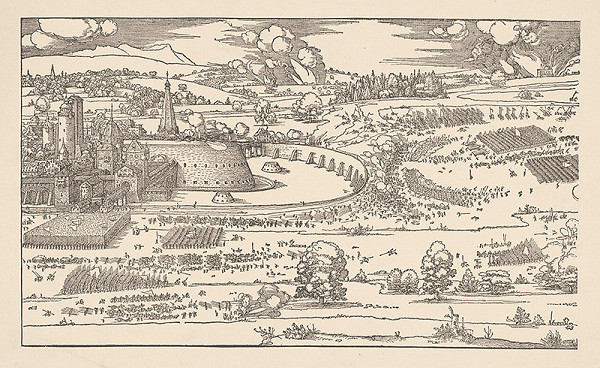 Albrecht Dürer – Obliehanie hradu