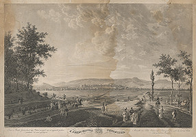 Eduard Gurk, Johann Hofbauer – Pohľad na Pešť a Budín 