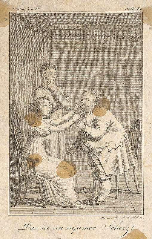 Heinrich August Mansfeld – Hanebný žart