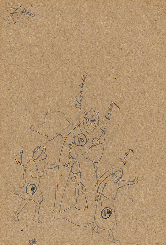 Eugen Keméndy – Náčrt pri príležitosti jubilejných osláv sv. Alžbety  7. 