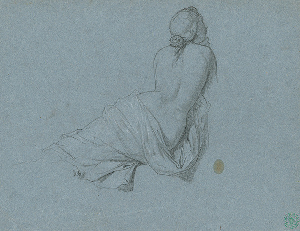 Stredoeurópsky grafik z 2. polovice 19. storočia – Ženský akt