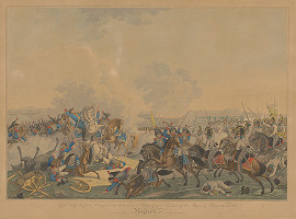 Antonín Pucherna, Franz Edler von Habermann – Útok francúzskych vojakov pri Asperne 