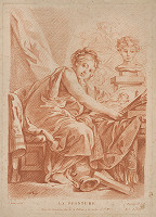 François Boucher, Gilles Demarteau – Maliarstvo 