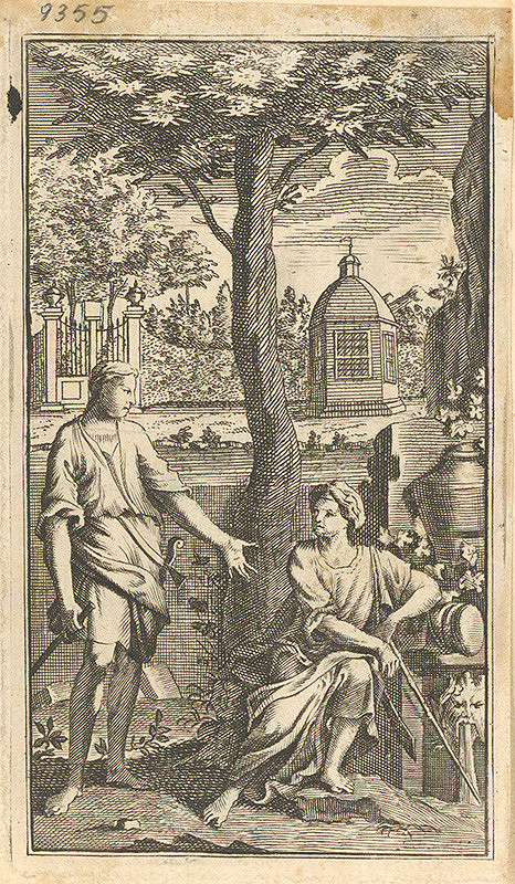 Stredoeurópsky grafik z 18. storočia – Pri studni