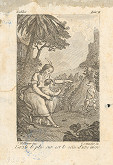 Charles-Étienne Gaucher, Flouest – Scéna z Lafontainovej rozprávky 