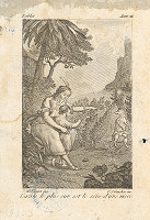 Charles-Étienne Gaucher, Flouest – Scéna z Lafontainovej rozprávky 