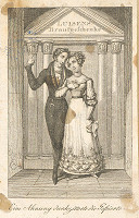 Nemecký grafik z 19. storočia – Svadobné dary Lujzine 