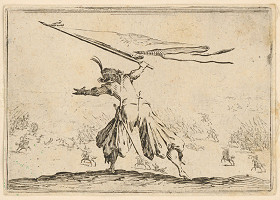 Jacques Callot – Vojak so zástavou 