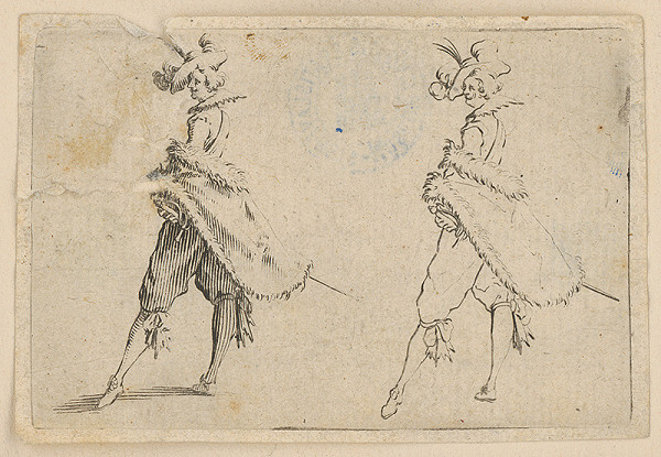 Jacques Callot – Postava muža