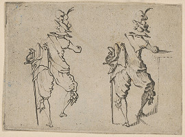 Jacques Callot – Kostýmový návrh III. 