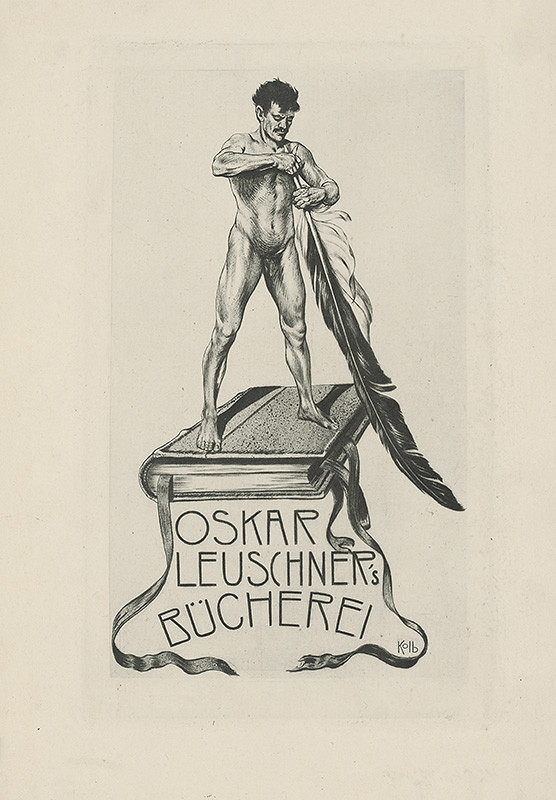 Alois Kolb – Ex libris O.Leuschnera