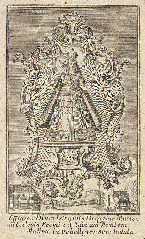 Sebastian Zeller – Milosrdná socha Panny Márie z Mátraverebély-Szentkút 