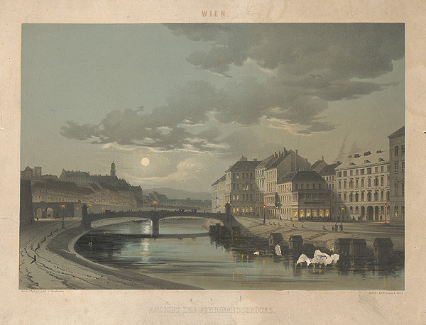 Franz Josef Sandmann – Pohľad na Ferdinandov most 