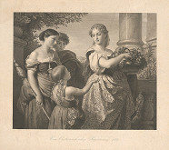 Friedrich August Zimmermann, Adolf Friedrich Georg Wichmann – Pamätná listina z rakúskeho umeleckého spolku 