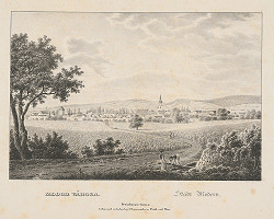 Josef Trentsensky, Jozef Anton Lántz – Pohľad na Modru 