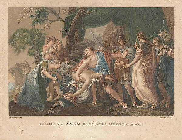Gavin Hamilton, Gaetano Venzo – Výjav zo života Achillesa II.