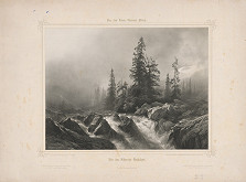 Johann Gottfried Steffan – Vodopád 