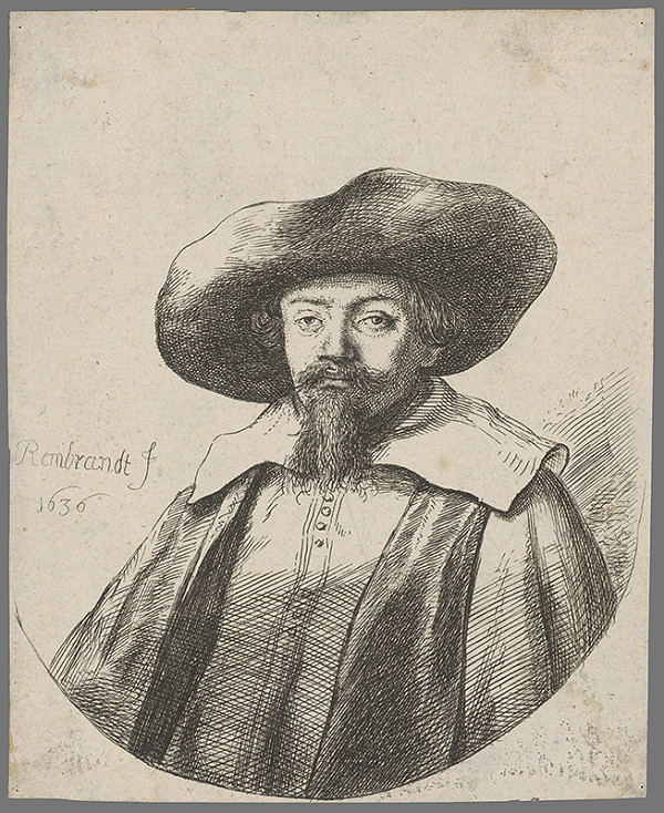 Rembrandt van Rijn – Menasseh Ben Israel