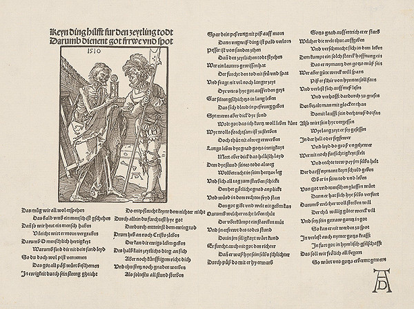 Albrecht Dürer – Vojak a kostlivec