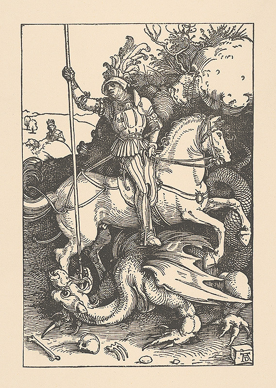 Albrecht Dürer – Svätý Juraj v boji s drakom